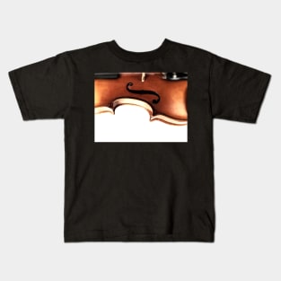 Violin Detail Kids T-Shirt